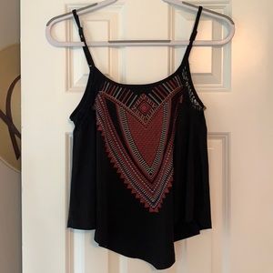 Crop Flowy Tank Top